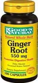 Foto ginger root - zenzero radice 550 mg 100 capsules