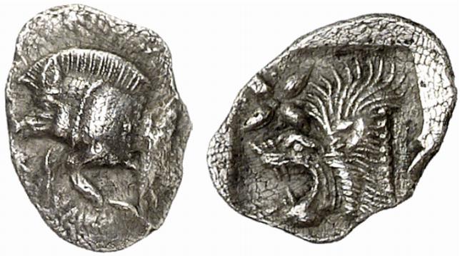 Foto Greek Coins Hemiobol