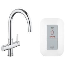 Foto grifo cocina grohe red 8 litros
