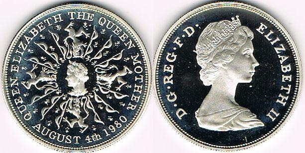 Foto Großbritannien 25 Pence 1980