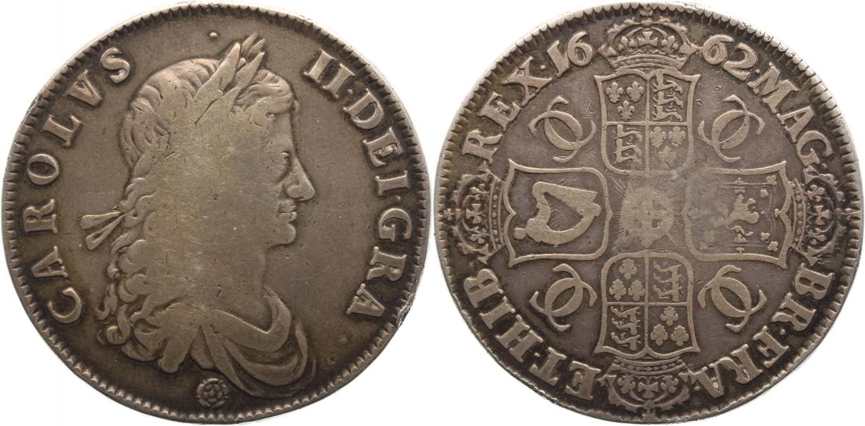 Foto Großbritannien Crown 1662