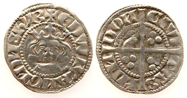 Foto Großbritannien Great-Britain 1 Penny 1272-1307 o J