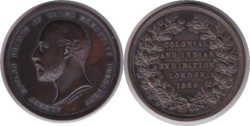 Foto Grossbritannien Bronzemedaille 1886