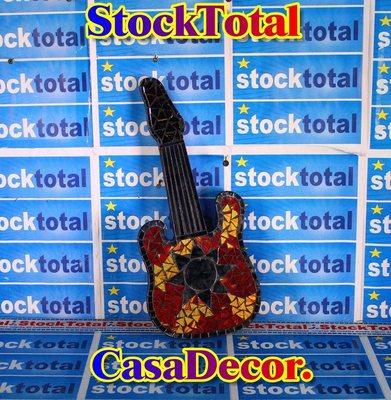 Foto Guitarra Mosaico Decoracion Pared 40x17,5 Cms Mosaic Guitar Wall Decoration