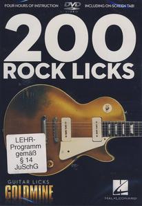 Foto Hal Leonard 200 Rock Licks-Guitar Licks