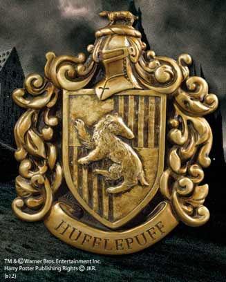 Foto Harry Potter Escudo Hufflepuff House Crest 21 X 28 Cm