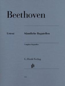 Foto Henle Verlag Beethoven Sämtliche Bagatellen