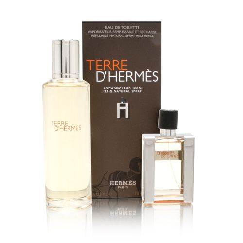 Foto Hermes Terre D'Hermes Set de Regalo 30ml EDT Refillable + 125ml EDT Re
