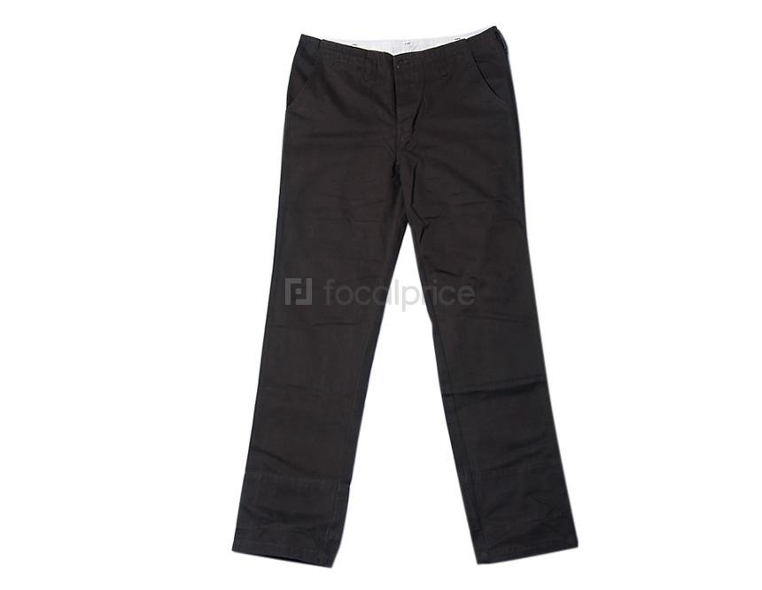 Foto Hombres larga recta relajada Fit XL Pantalones Casual (Brown)
