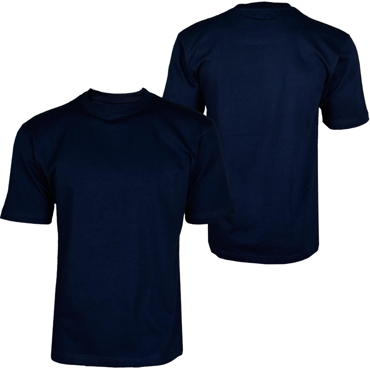 Foto Hoodboyz Basic Blank Camisetas Altas De Color Azul Oscuro