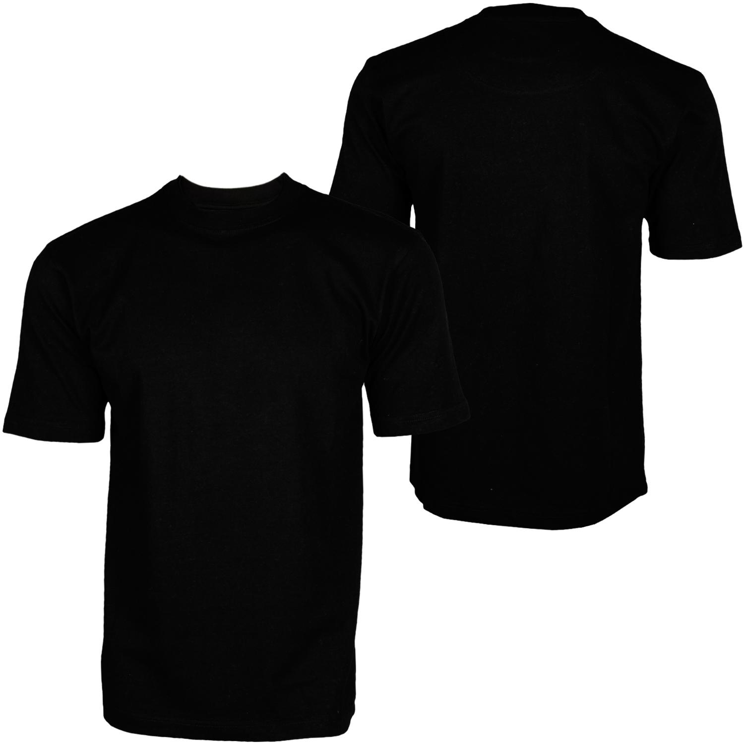 Foto Hoodboyz Basic Blank Camisetas Altas Negro