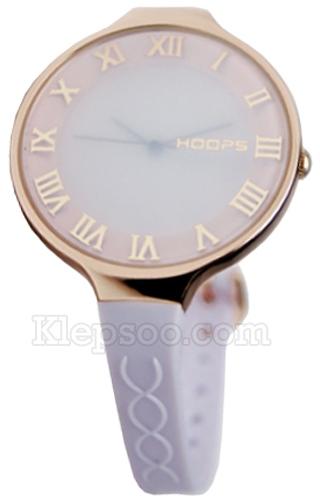 Foto Hoops Glam L Romans Rose Gold - Bianco Relojes