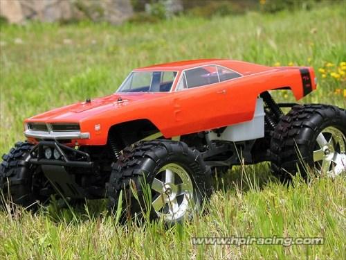 Foto HPI Racing 7184 1969 DODGE CHARGER BODY Para RC Modelos Coches