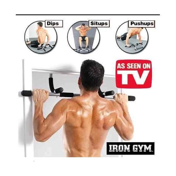 Foto Iron gym barra dominadas