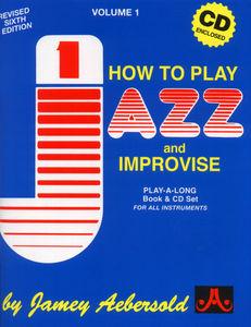 Foto Jamey Aebersold Play Jazz Improvise Vol.1 E