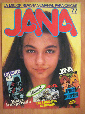 Foto Jana - Nº: 77 - Año: 1983  - Sarpe - Comic Femenino