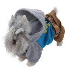 Foto jersey chaqueta camisa camiseta perro pet talla m azul