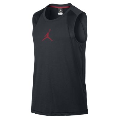 Foto Jordan Rise Jersey 2.3 Sleeveless Camiseta - Hombre - Negro - 2XL