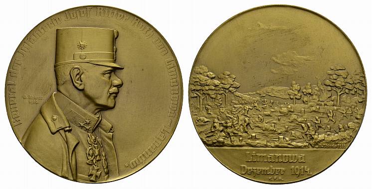 Foto Kaiserreich ÖSterreich Bronzemedaille (O Thiede) 1916