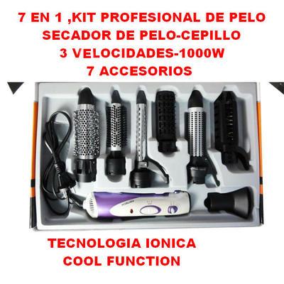 Foto Kit Cepillo-secador De Pelo Profesional 7 En 1