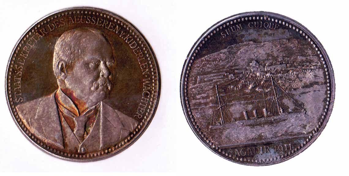 Foto Kolonien / Deutsch-Südwestafrika Silbermedaille 1911