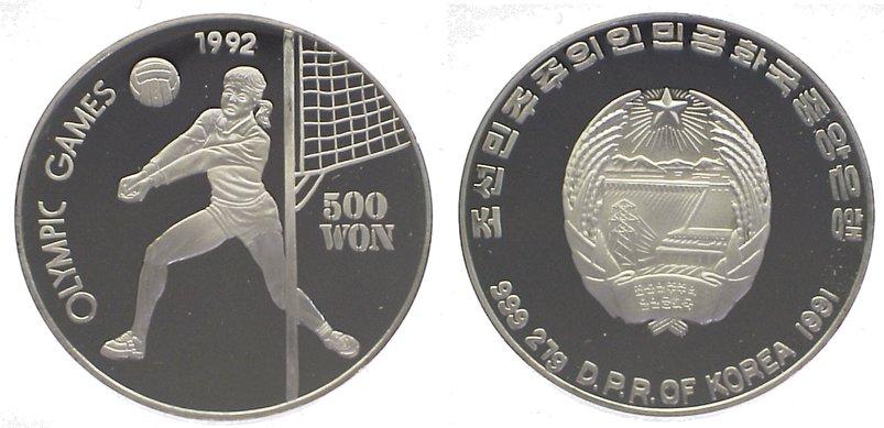 Foto Korea-Nord 500 Won 1991
