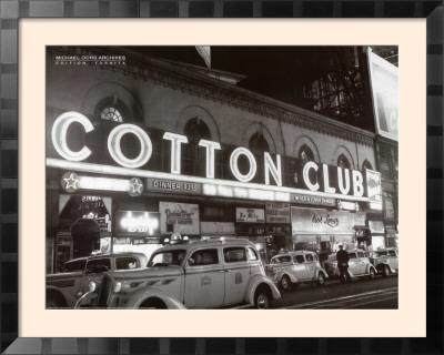 Foto Lámina enmarcada Cotton Club de Michael Ochs, 79x99 in.