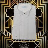 Foto La camisa Great Gatsby. Consigue el look! Eton camisa del smoking oculto de solapa y cuello de pajarita Royal grande.