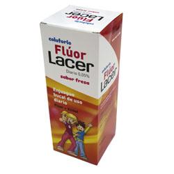 Foto Lacer fluor colutorio diario 0.05% sabor fresa 500 ml