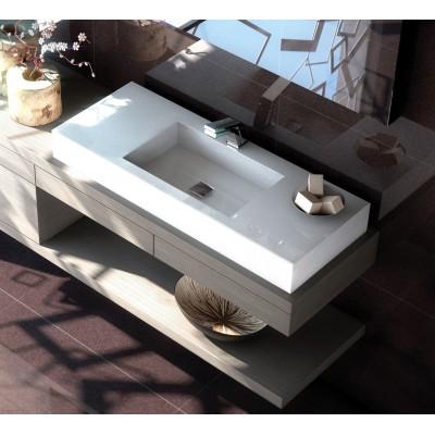 Foto Lavabo baño con encimera elegance Silestone by cosentino