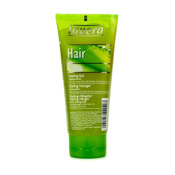 Foto Lavera - Hair Styling Gel con Aloe Vera Orgánico y Bambú - Fijación Extra Fuerte 100ml