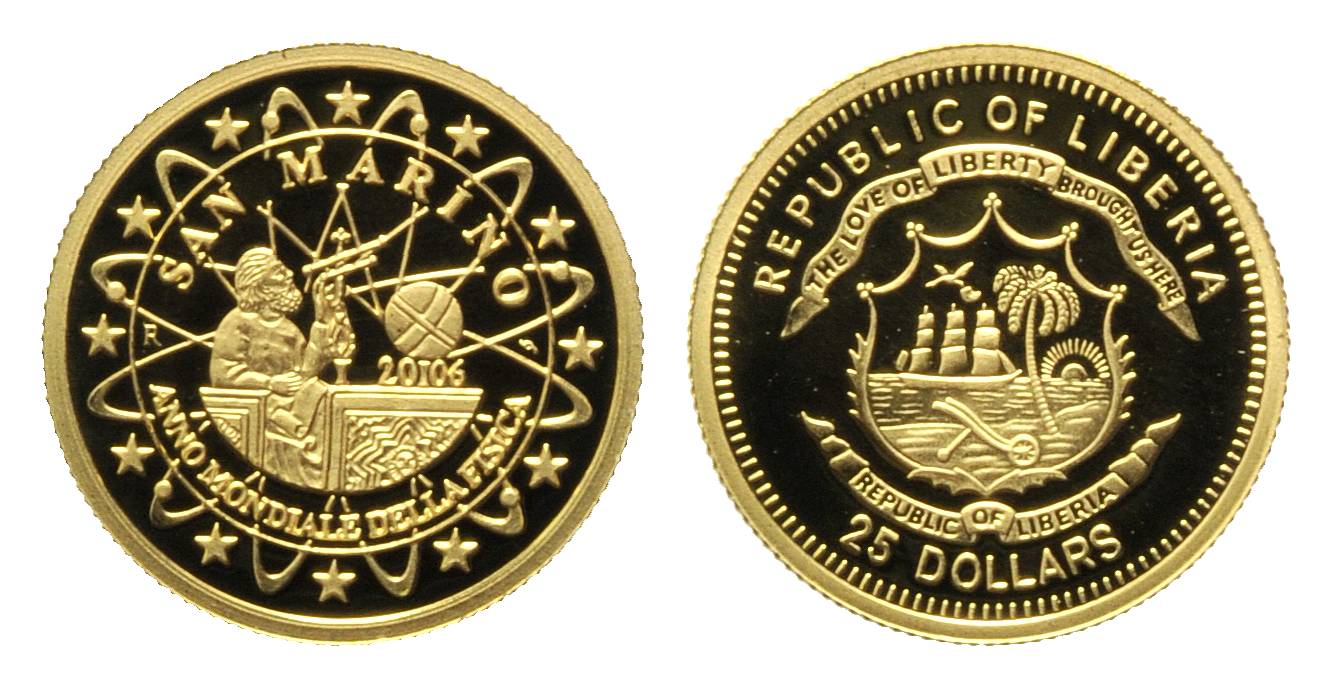 Foto Liberia 25 Dollar 2006