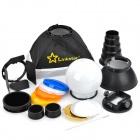 Foto LinkStar SLK-8 Universal Strobist Speedlite Kit de accesorios - Negro