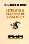 Foto Literaturas Europeas De Vanguardia. Preliminar De Miguel De Torres Bor