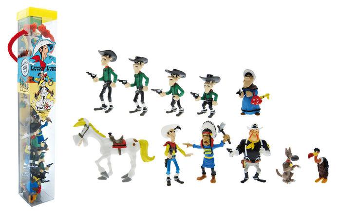 Foto Lucky Luke Pack De 11 Minifiguras