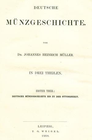 Foto Müller, J H : 1860