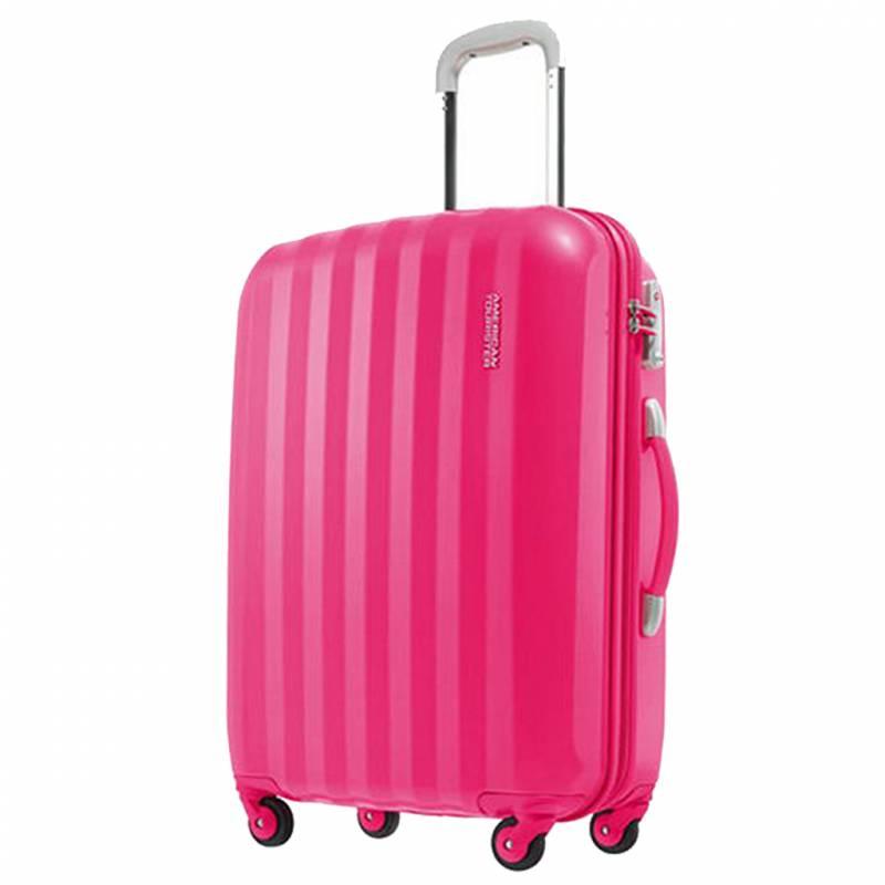 Foto Maleta spinner 75 cmts., american tourister prismo, color rosa 69a003 rosa