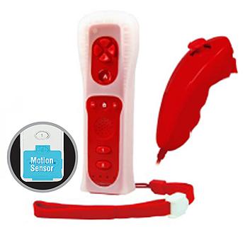 Foto Mando Wii Motion Sensor Total Kaos (Rojo)