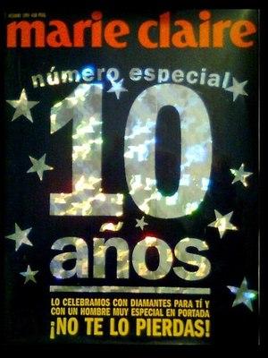 Foto Marie Claire - Numero Especial 10 Años - Spain Magazine 1997 - Almodovar