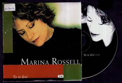 Foto Marina Rossell - Yo Te Dire - Spain Cd Single Picap 1996 - 1 Track - Como Nuevo