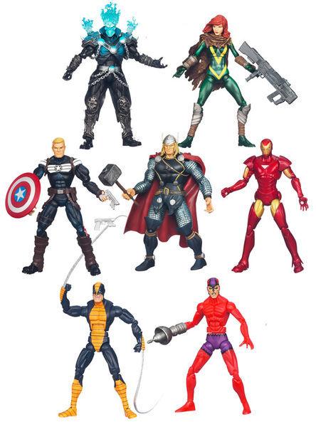Foto Marvel Legends 2012 Wave 1 Caja De 8 Figuras 15 Cm