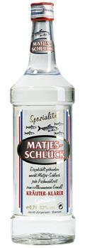 Foto Matjes-Schluck Klarer Kräuter 0,7l 32%vol. (15.70 EUR/L)