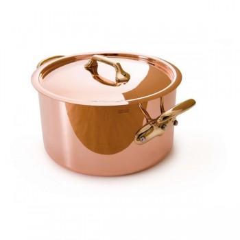 Foto Mauviel M'Heritage Stewpan With Lid Bronze handles 24cm 35650524