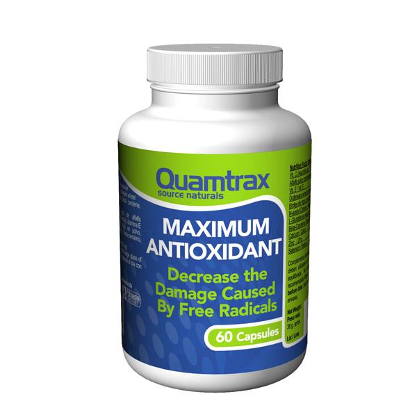 Foto Maximum Antioxidant - 60 caps - QUAMTRAX