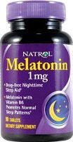 Foto melatonina natrol - 1 mg - 180 comprimidos