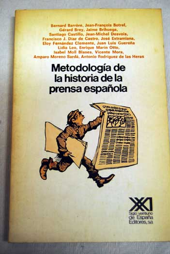 Foto Metodología de la historia de la prensa española