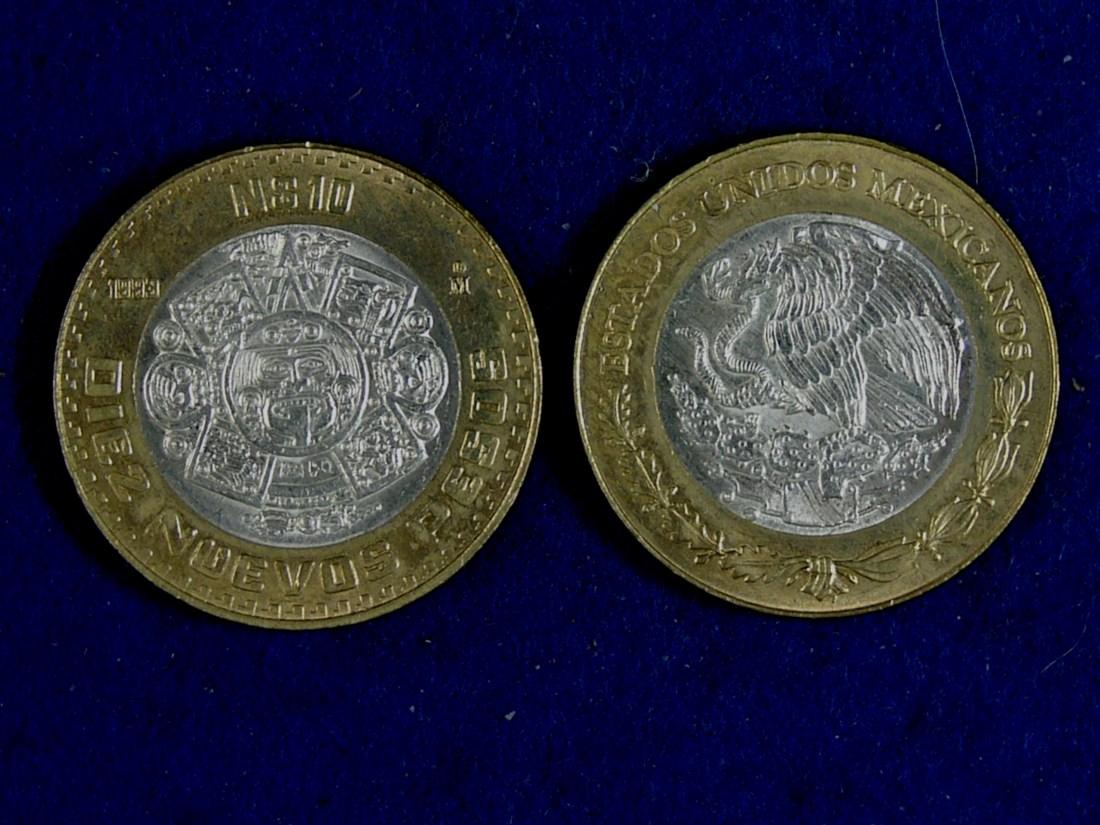 Foto Mexico 10 Peso 1993