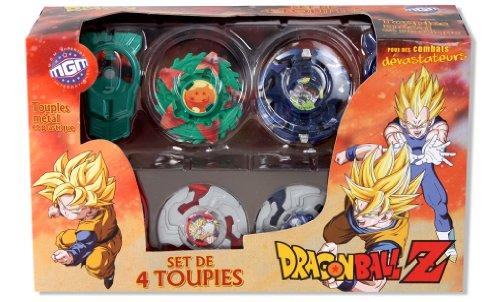 Foto Mgm Dragon Ball Z 031587 Spinning Top Metal Set Of 4 For 4 Years And Older