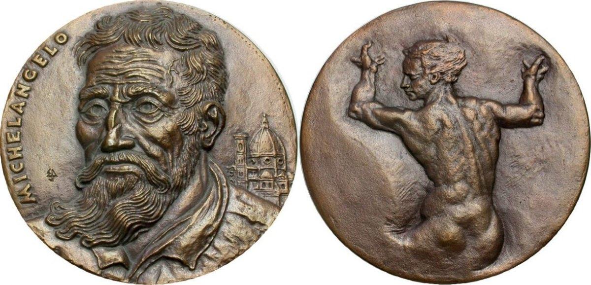 Foto Michelangelo Bronzemedaille 1987