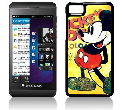 Foto Mickey Mouse Blackberry Z10 Carcasa Funda Cover Case Minnie 3